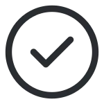 Tick Circle SVG Icon